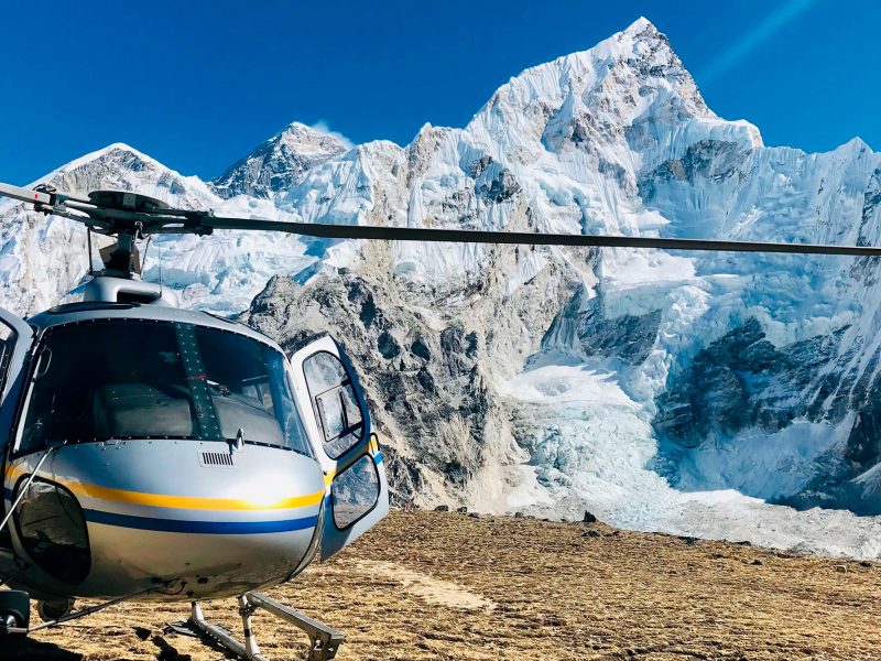 Everest Base Camp Gokyo Lakes Helicopter Trek