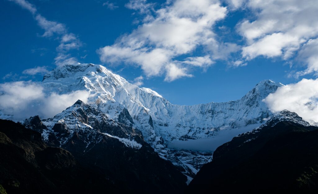 Annapurna Panorama and River